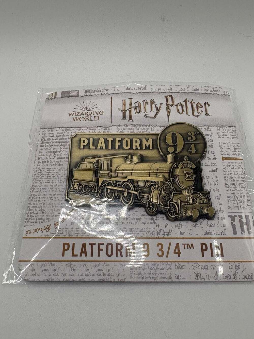 Harry Potter Platform 9 3/4 Train Pin Loot Crate Exclusive